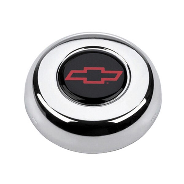 Newalthlete 5640 Red, Black & Chrome Horn Button for Cheverolet NE3622549 - main
